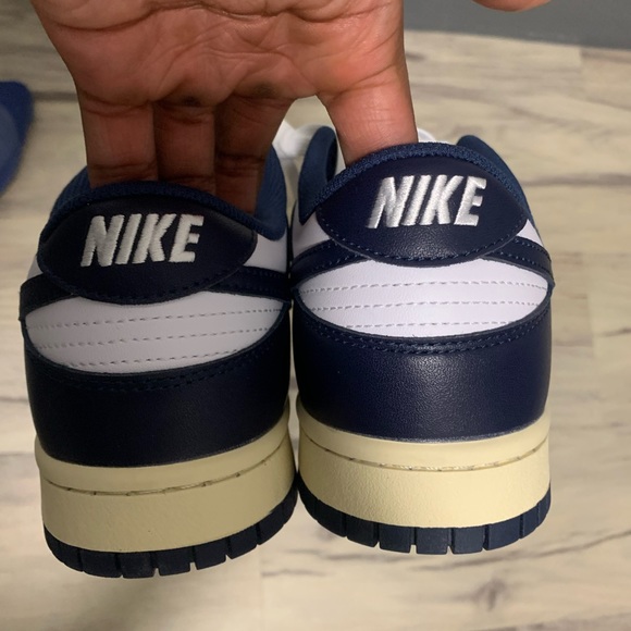 Nike Dunk Low Vintage Navy sz 10 mens - Picture 4 of 6